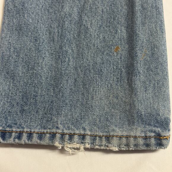 Levi's 505 Jeans Mens 34x30 Regular Fit Straight Leg Blue Wash Denim - Picture 9 of 16